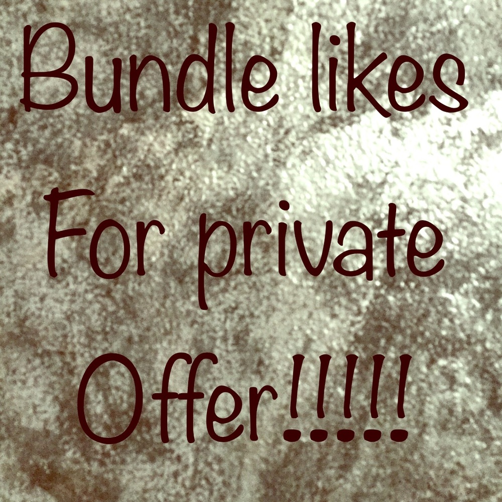 Bundle offer!!!!